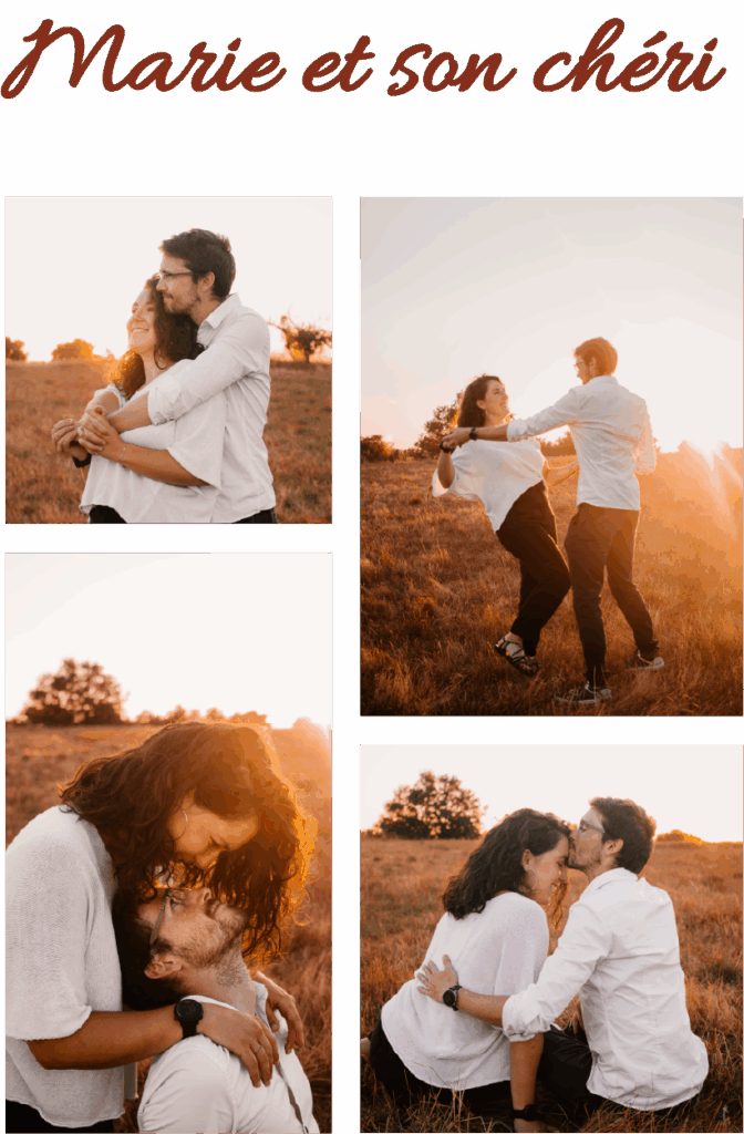 MARIE ET SON CHERI