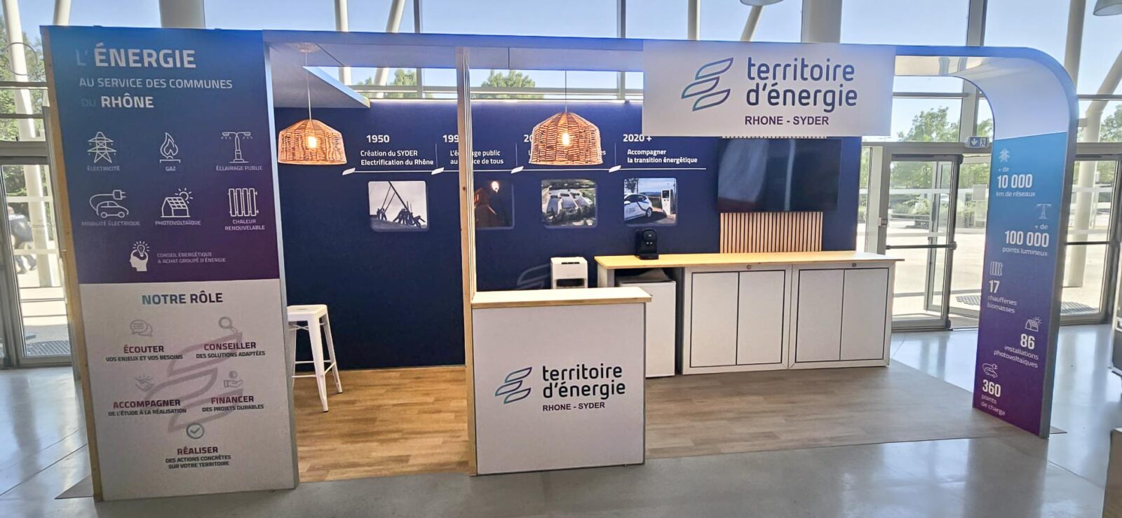Stand salon